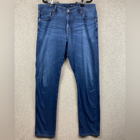 AG Everett slim straight jeans mens 38x34 Adriano Goldschmied - Picture 1 of 13